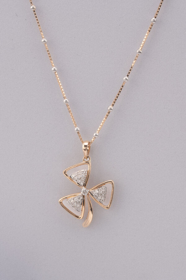 ROUND BRILLIANT PENDANT SET + RING - Image 3