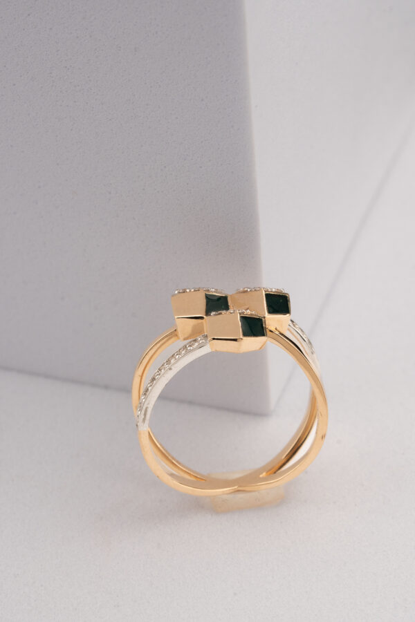 ROUND BRILLIANT LADIES RING - Image 2